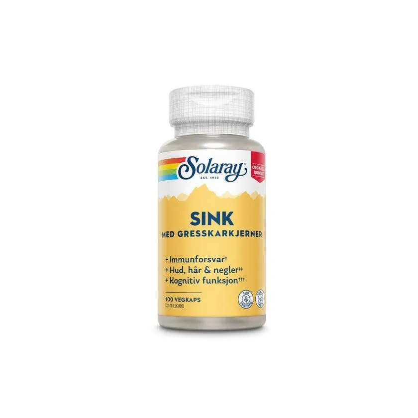 Solaray Sink 14 mg 100 kap