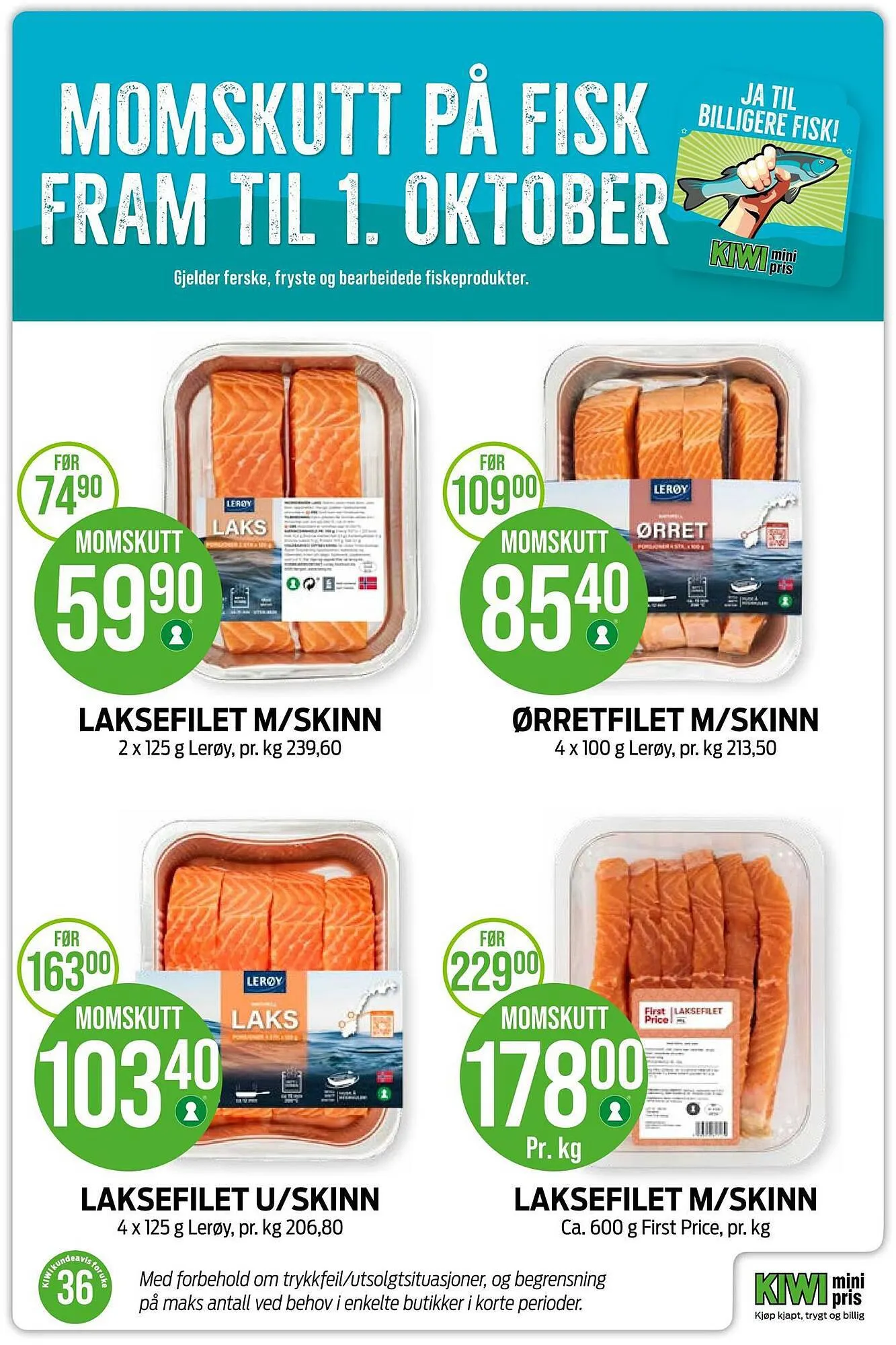 Kiwi Kundeavis fra 3. september til 10. september 2023 - kundeavisside 7