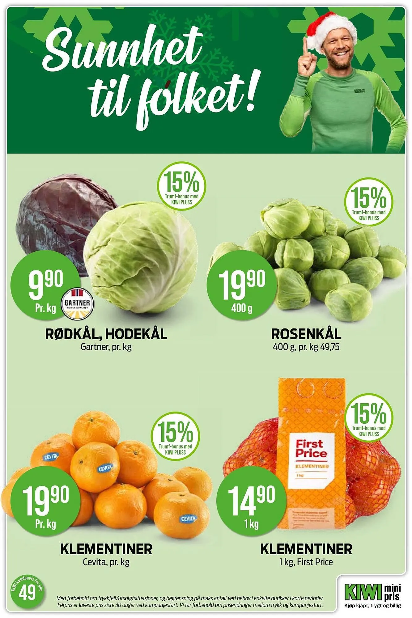 Kiwi kundeavis fra 1. desember til 8. desember 2025 - kundeavisside 19