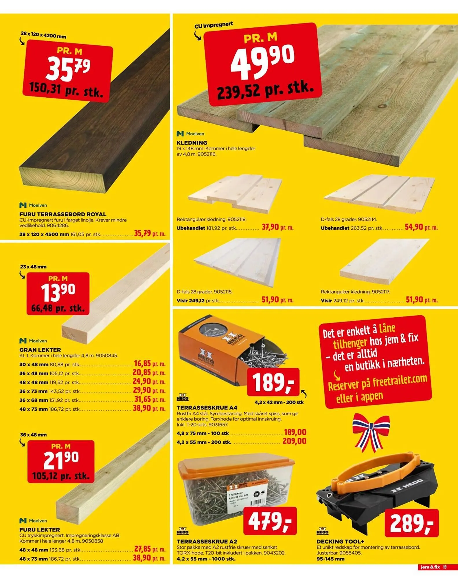 Jem & fix kundeavis fra 10. mai til 17. mai 2026 - kundeavisside 19