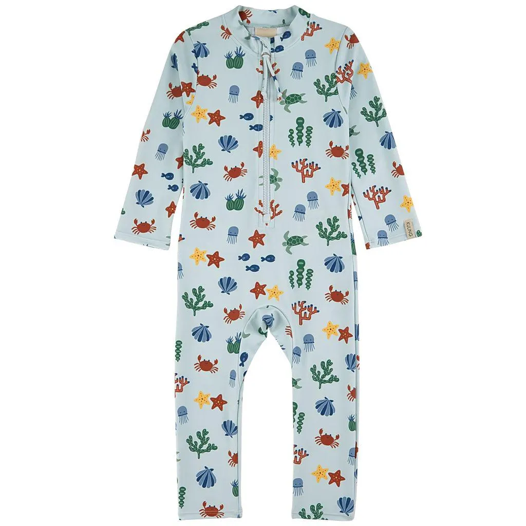 Seychelles Mønstret UV-drakt Sea Life