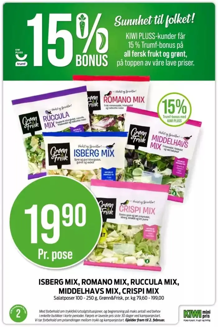 Kiwi Kundeavis fra 1. januar til 12. januar 2025 - kundeavisside 5