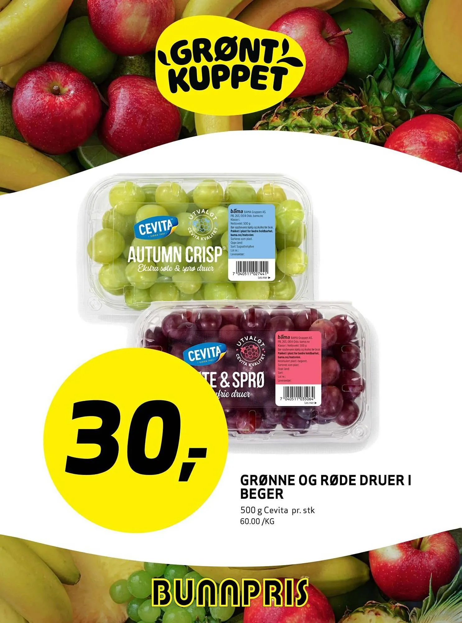 Bunnpris kundeavis fra 30. mars til 6. april 2026 - kundeavisside 17