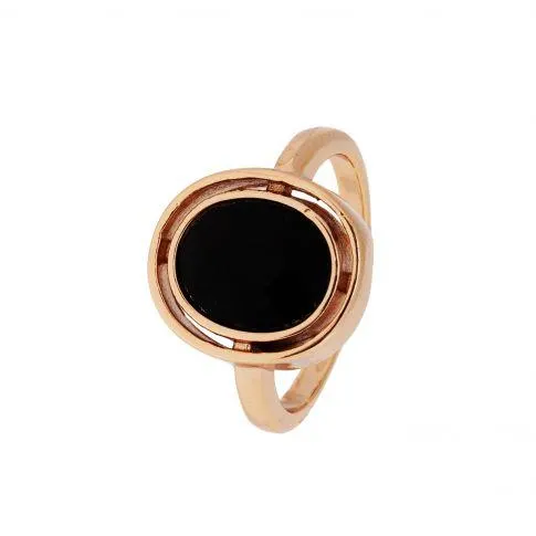 Susan ring gold Black