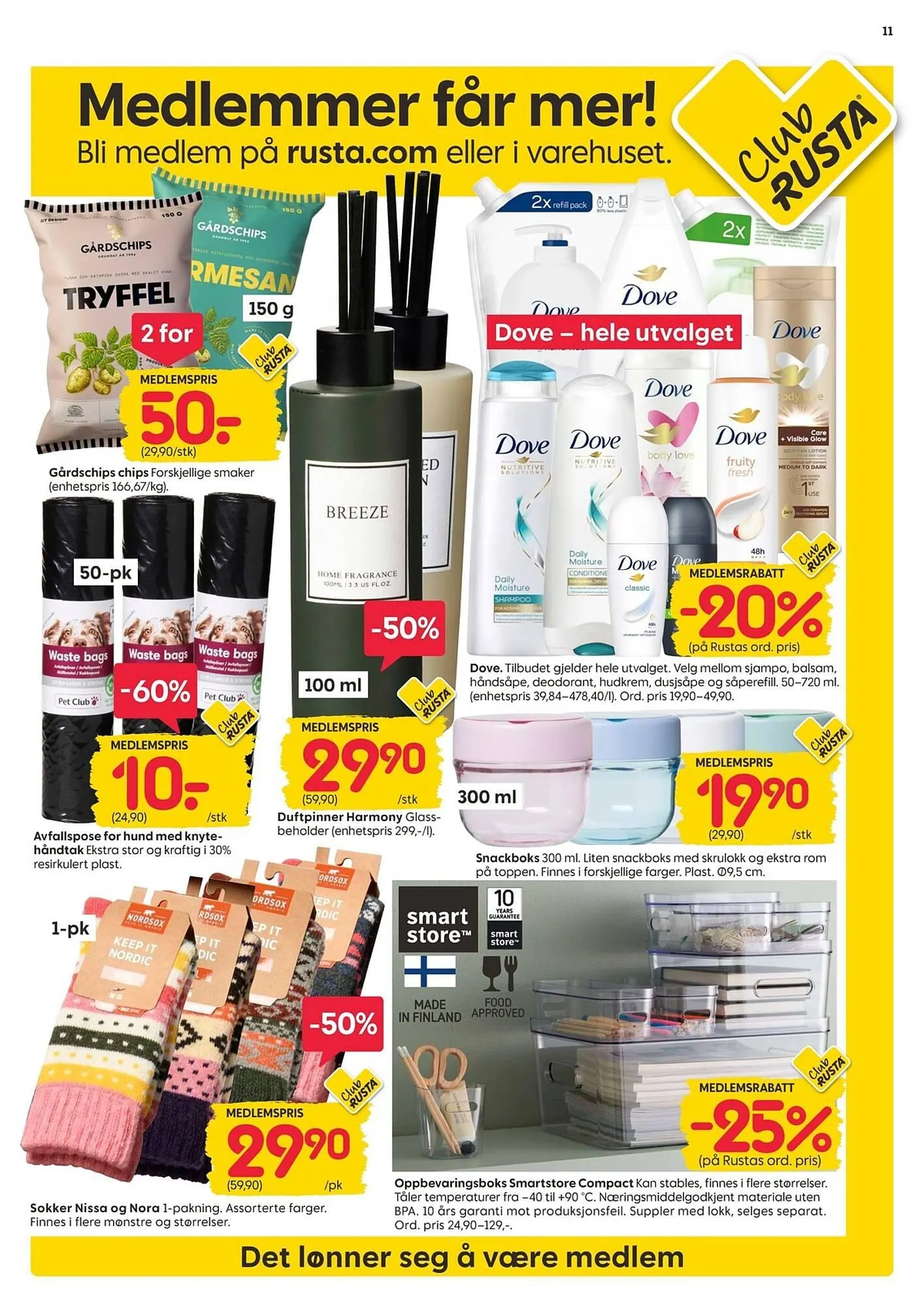 Rusta kundeavis fra 12. januar til 18. januar 2026 - kundeavisside 11