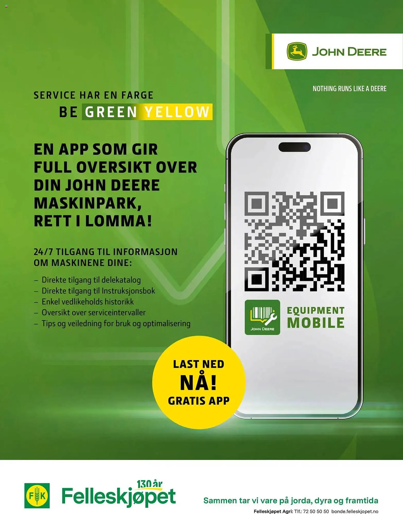 Felleskjøpet kundeavis fra 15. april til 3. januar 2027 - kundeavisside 48