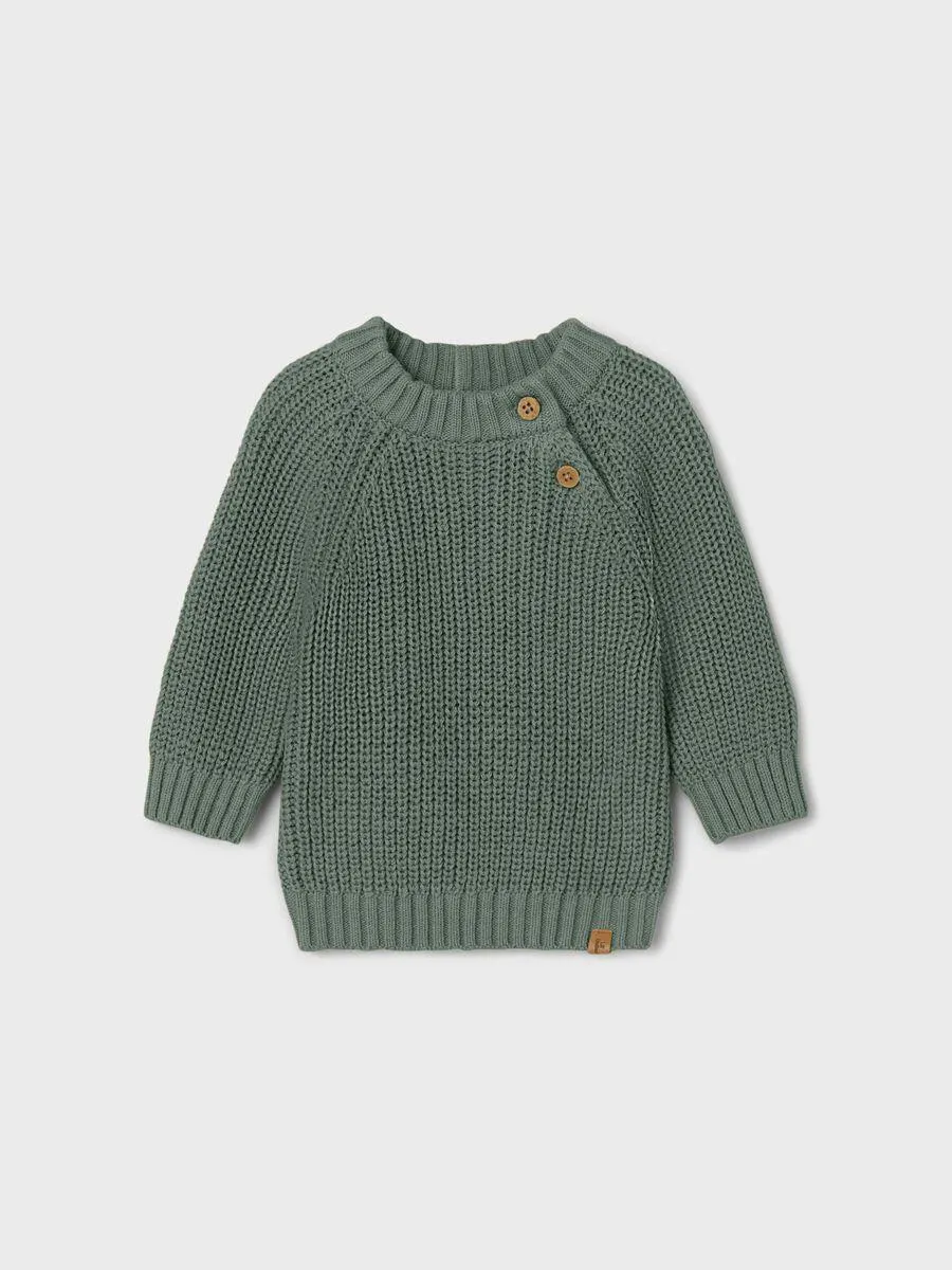 NORMAL PASSFORM STRIKKET PULLOVER