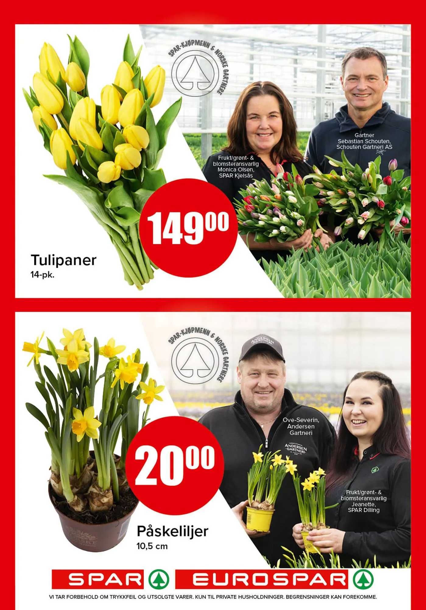 Eurospar kundeavis fra 30. mars til 5. april 2026 - kundeavisside 14