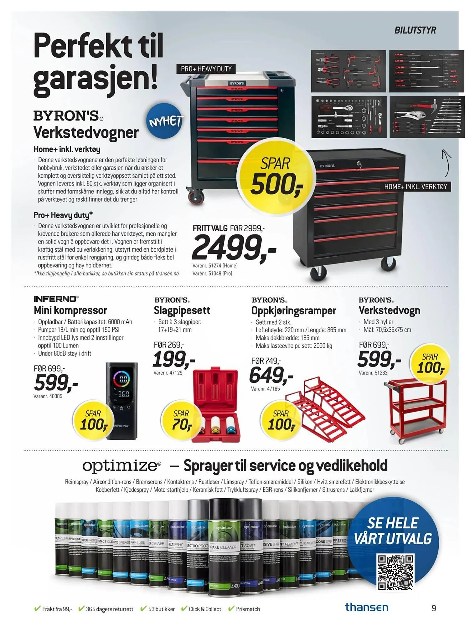 Thansen kundeavis fra 1. mars til 31. mars 2026 - kundeavisside 9