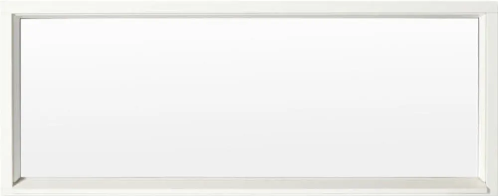 Fastkarm vindu hvit 989X490 parti