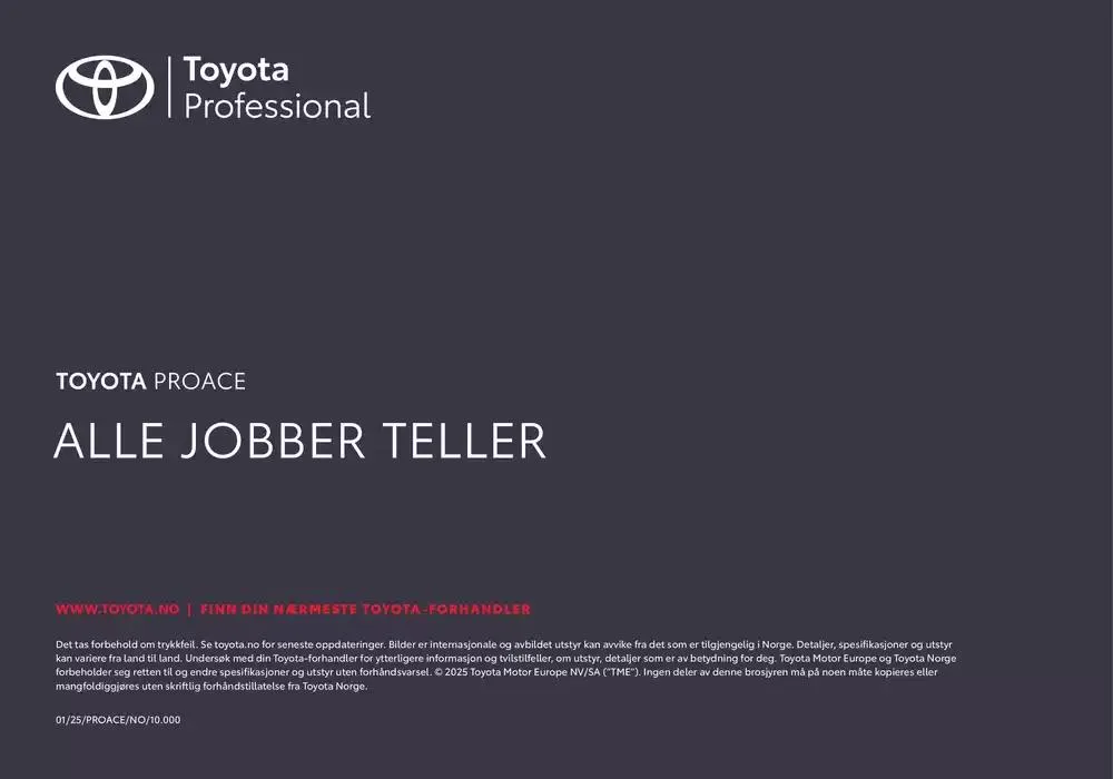 Proace/Proace EV Kundeavis fra 4. februar til 4. februar 2026 - kundeavisside 23