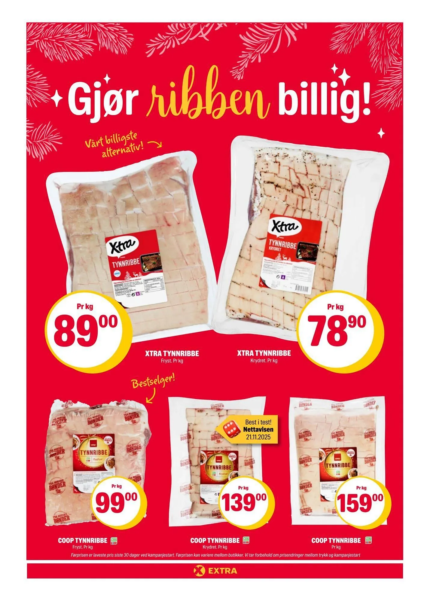 Coop Extra kundeavis fra 15. desember til 22. desember 2025 - kundeavisside 6