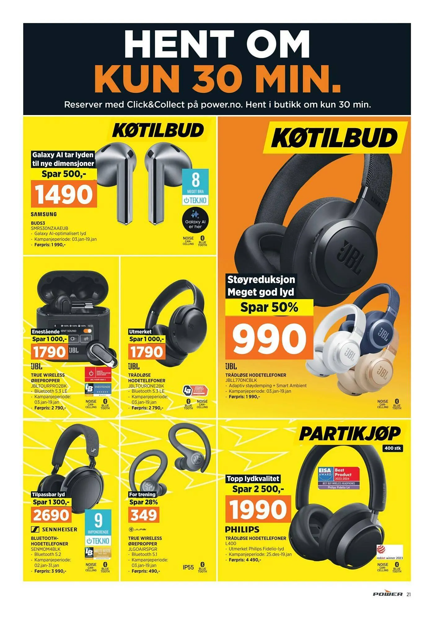 POWER Kundeavis fra 12. januar til 19. januar 2025 - kundeavisside 21
