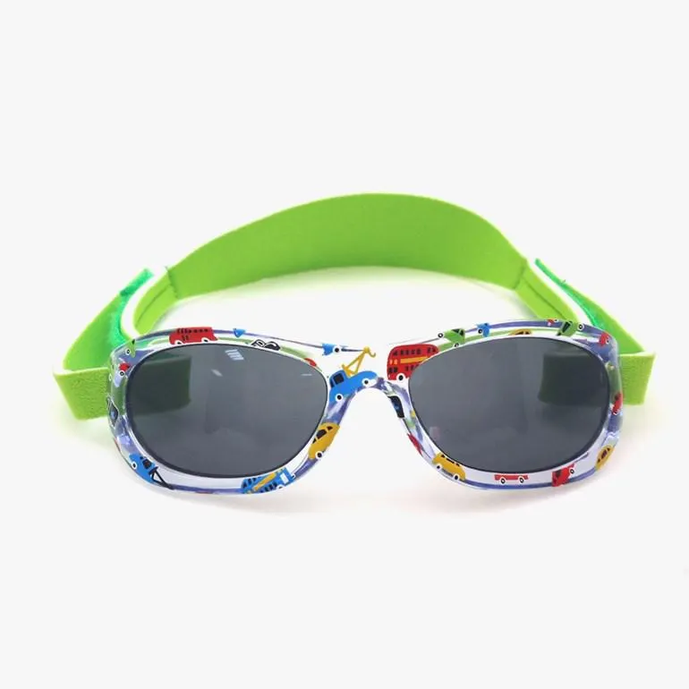 Solbrille baby, green, bil