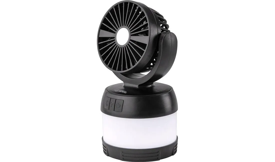 Camping lanterne med vifte og powerbank