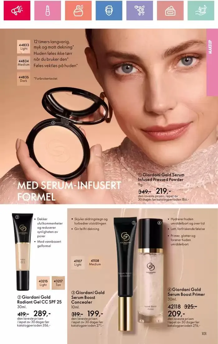 ORIFLAME Kundeavis fra 5. januar til 12. januar 2025 - kundeavisside 101