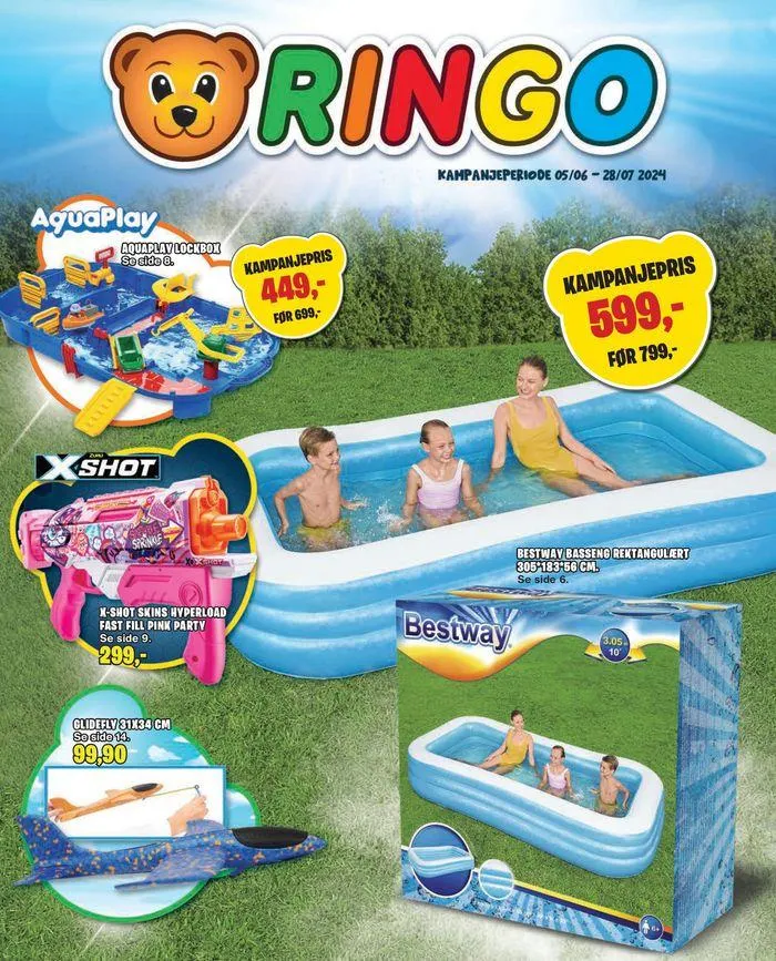 Sommerkatalog 2024 fra 14. juni til 28. juli 2024 - kundeavisside 1