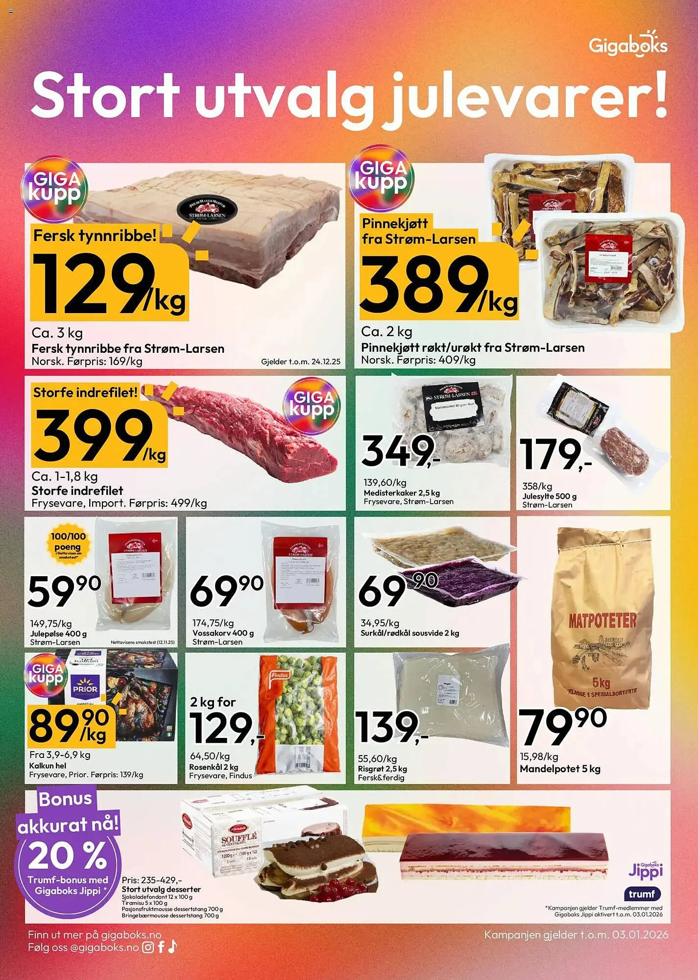 Gigaboks kundeavis fra 22. desember til 3. januar 2026 - kundeavisside 5