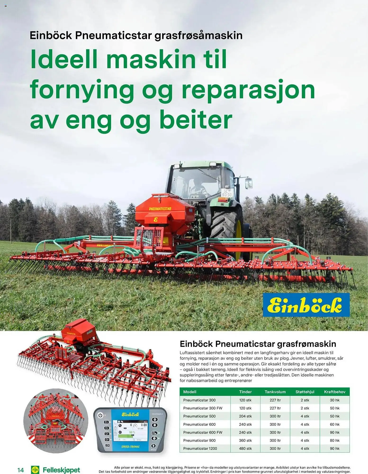 Felleskjøpet kundeavis fra 15. april til 3. januar 2027 - kundeavisside 14