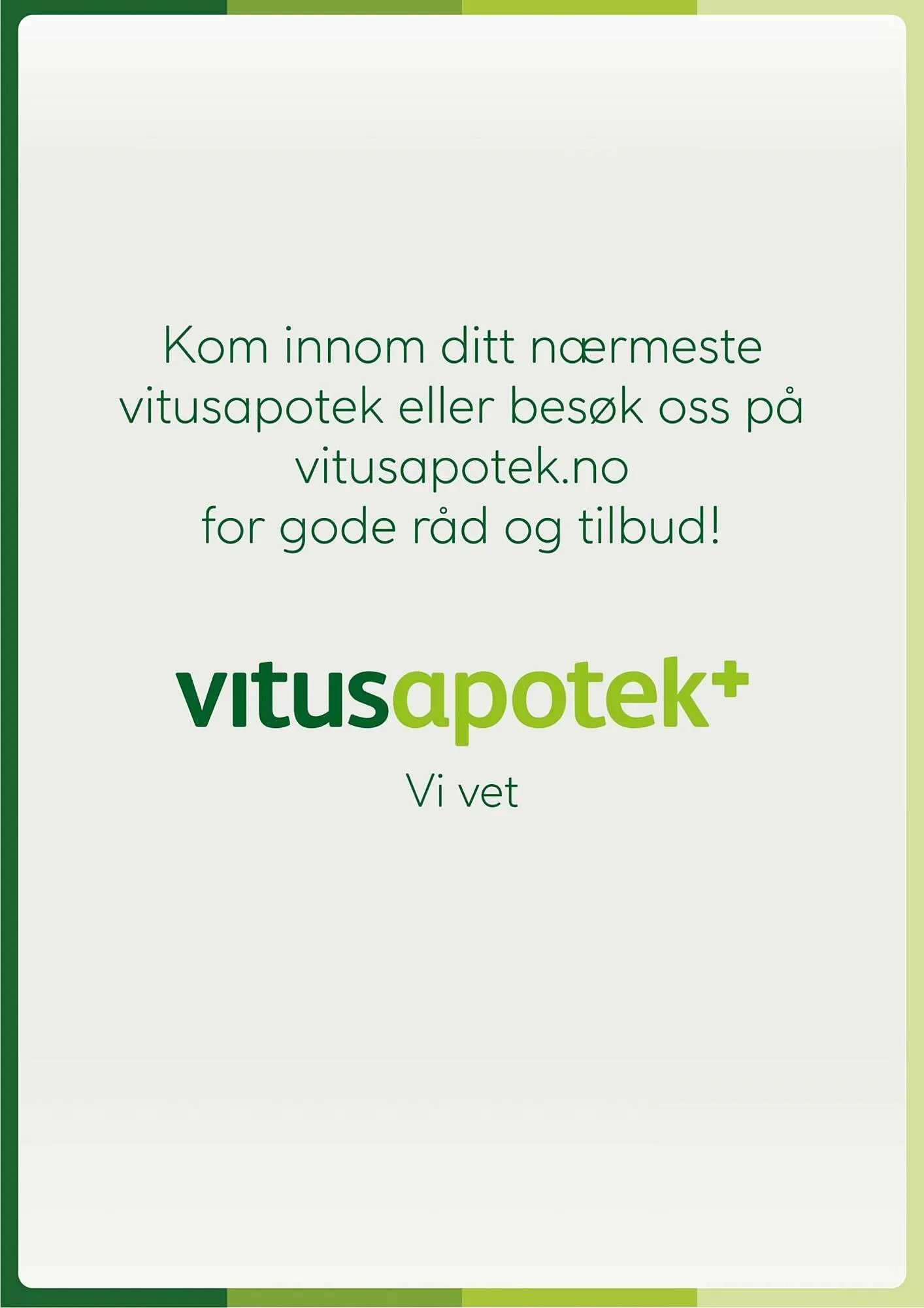 Vitusapotek kundeavis fra 28. januar til 25. februar 2026 - kundeavisside 12