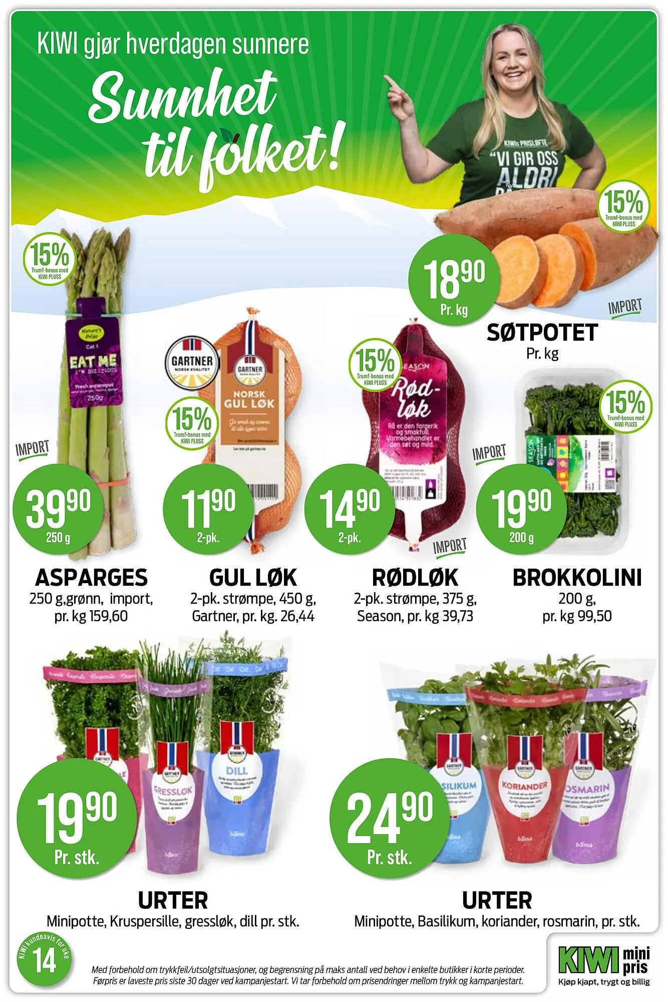 Kiwi fra 30. mars til 5. april 2026 - kundeavisside 18