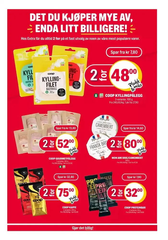 Rabatter og kampanjer fra 3. mars til 9. mars 2025 - kundeavisside 23