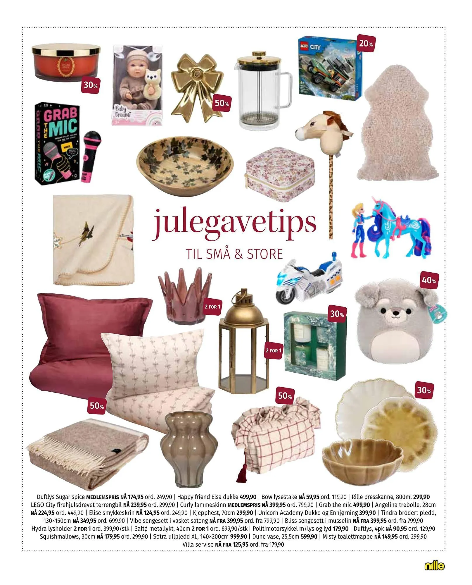 Nille kundeavis fra 30. november til 24. desember 2025 - kundeavisside 7
