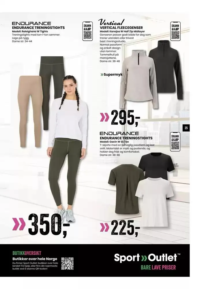 Folder Sport Outlet fra 21. februar til 7. mars 2025 - kundeavisside 25