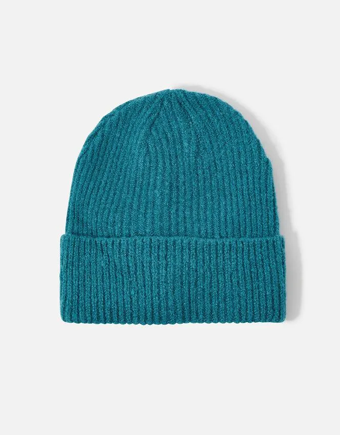 Soho Soft Beanie Hat Teal