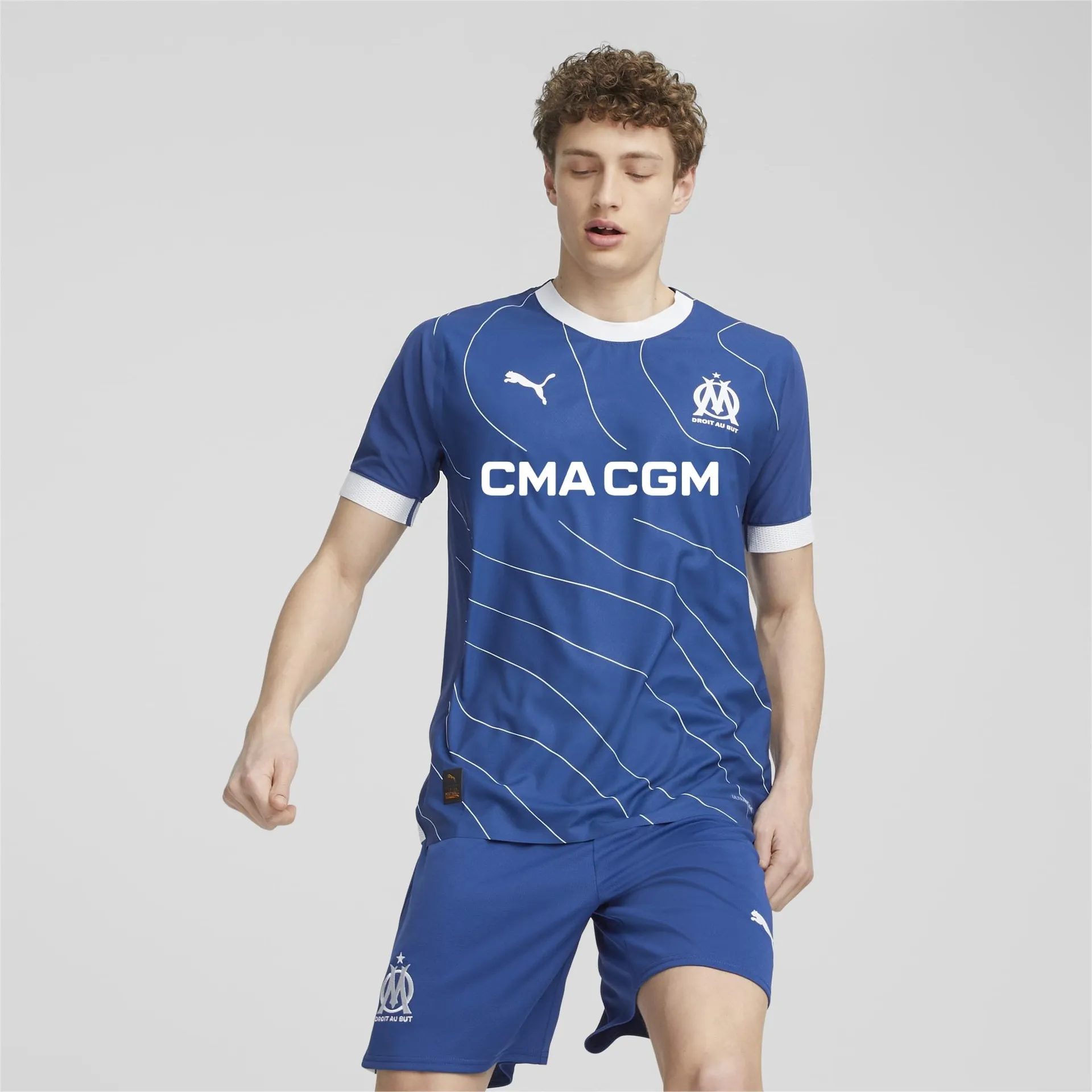 Olympique de Marseille 23/24 Men's Away Authentic Jersey