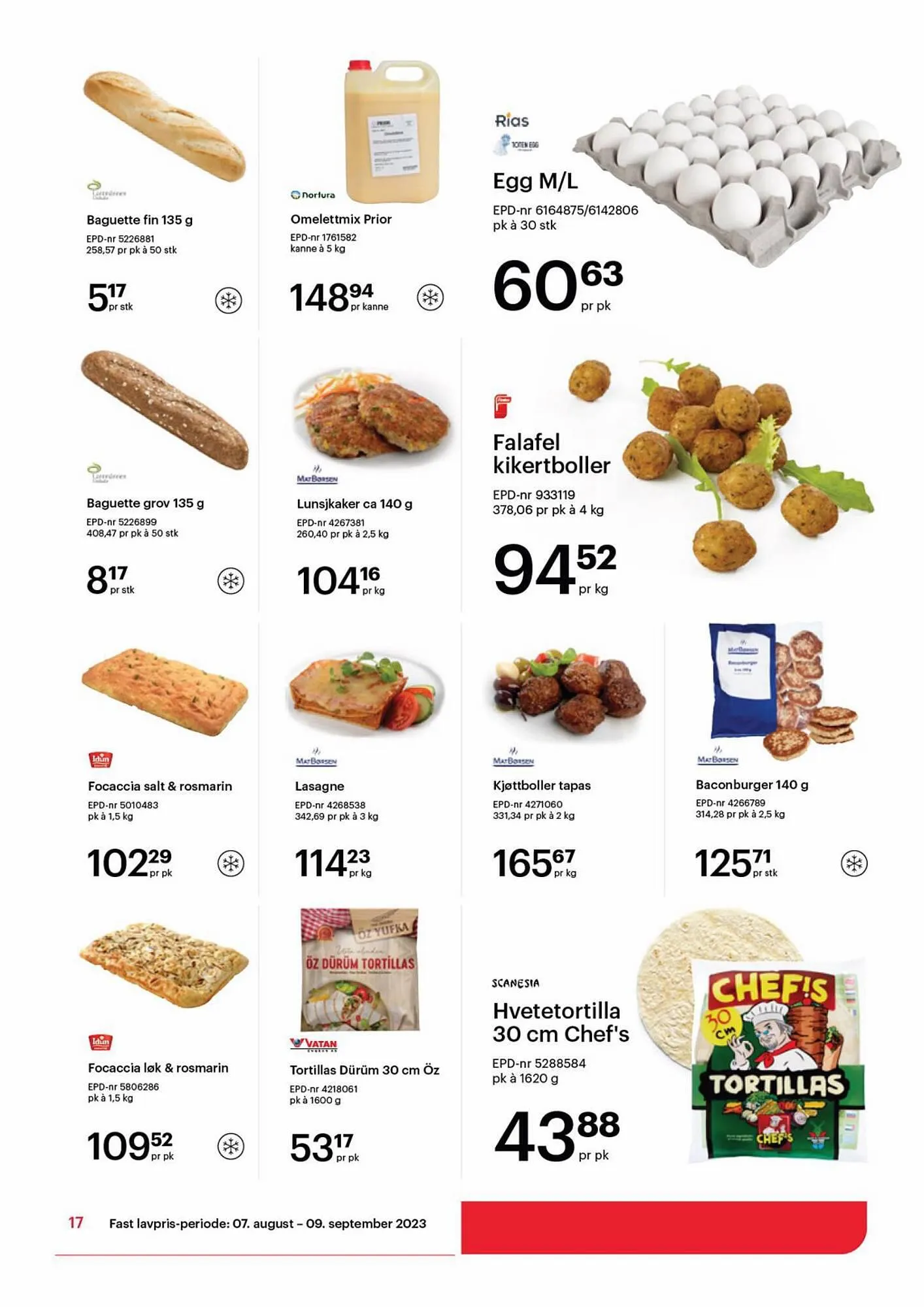 Storcash Kundeavis fra 7. august til 9. september 2023 - kundeavisside 17