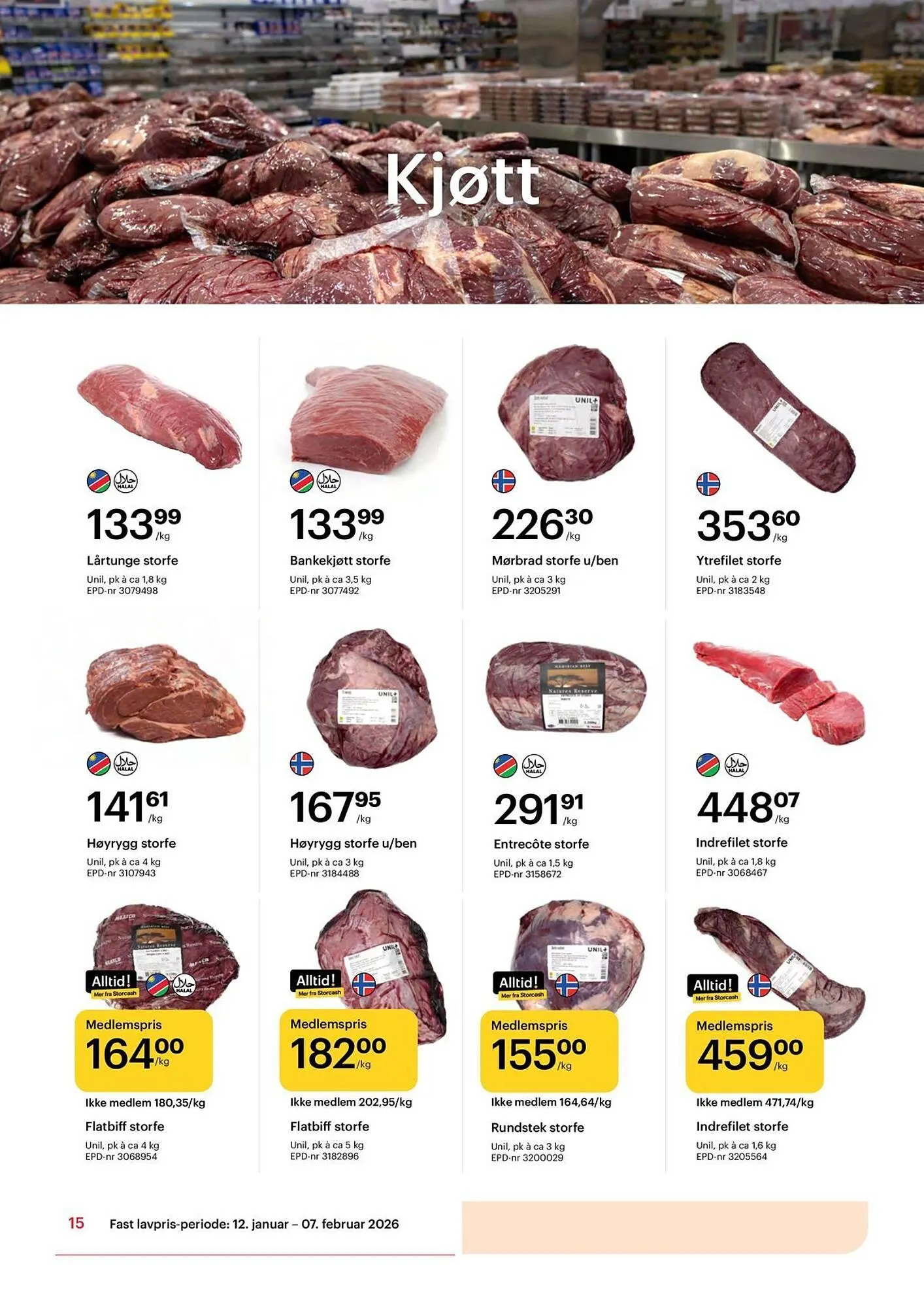 Storcash kundeavis fra 12. januar til 7. februar 2026 - kundeavisside 15