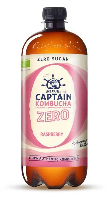 Captain Kombucha Zero Raspberry 1 L