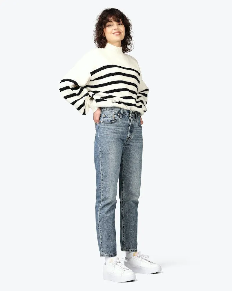 501® Crop Lys Blå Jeans