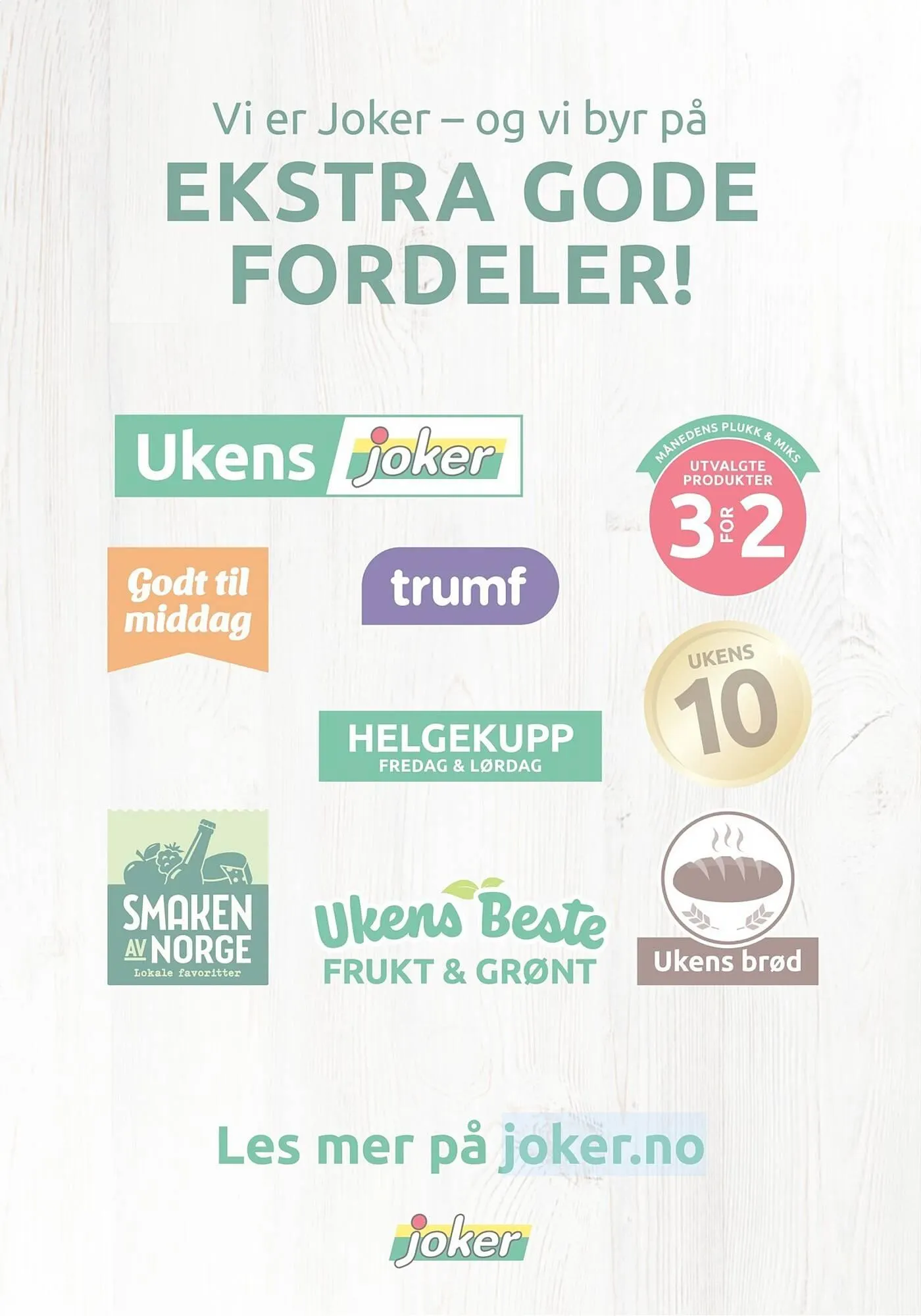 Joker kundeavis fra 30. mars til 4. april 2026 - kundeavisside 66