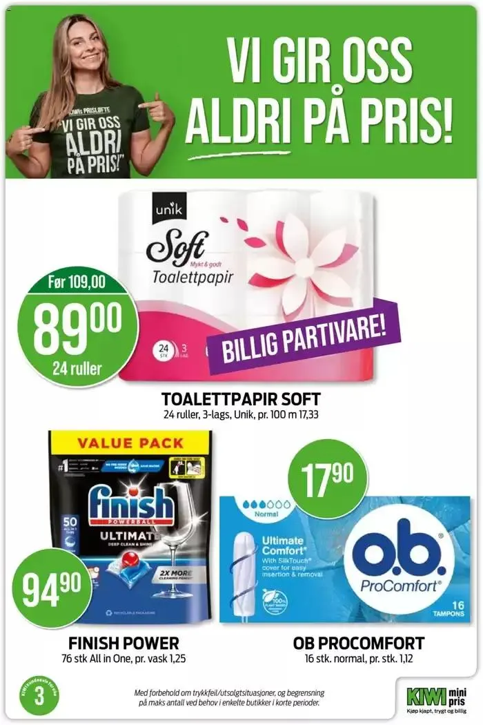 Kiwi Kundeavis fra 13. januar til 19. januar 2025 - kundeavisside 17