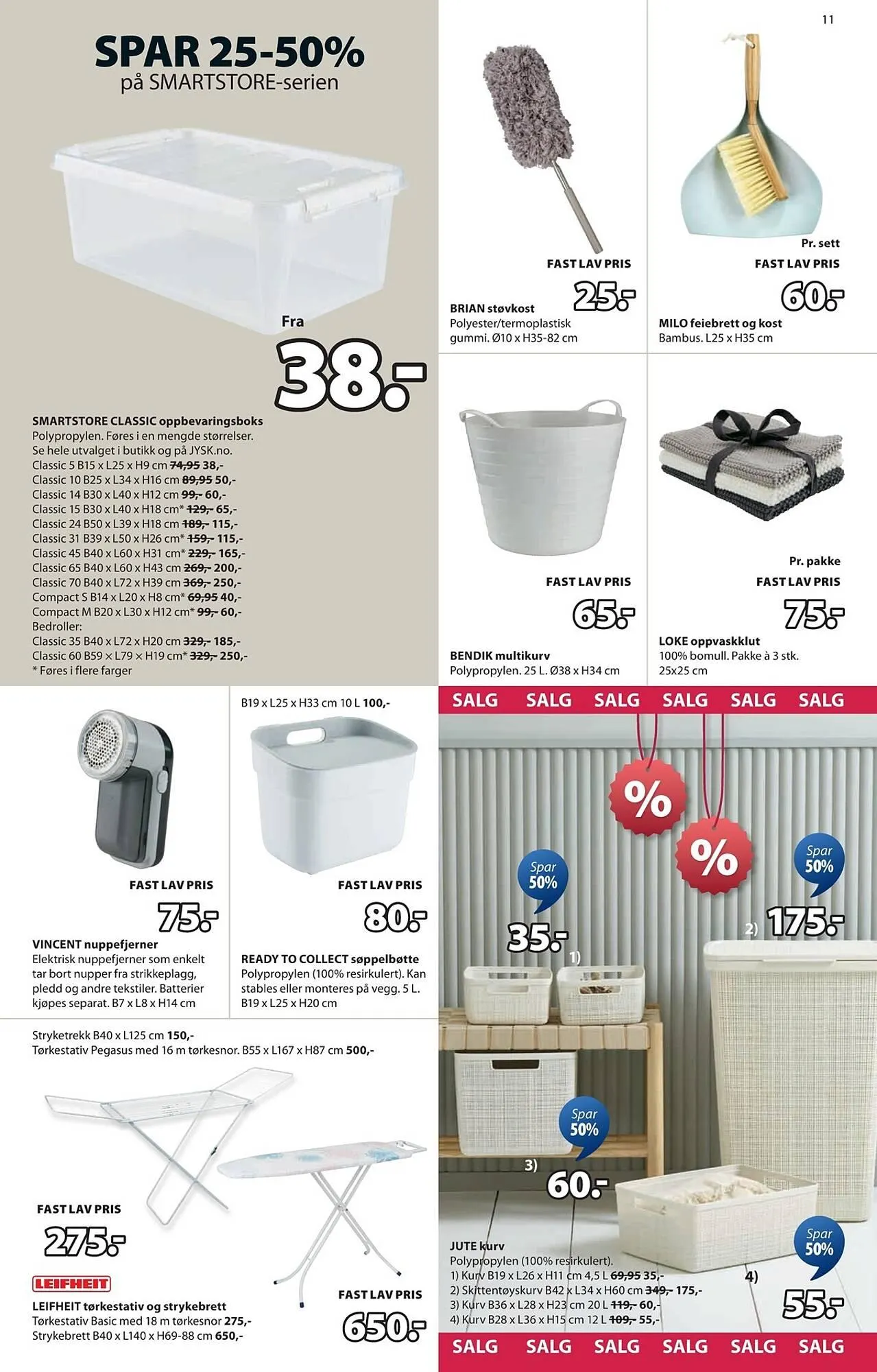 JYSK kundeavis fra 27. desember til 10. januar 2026 - kundeavisside 12