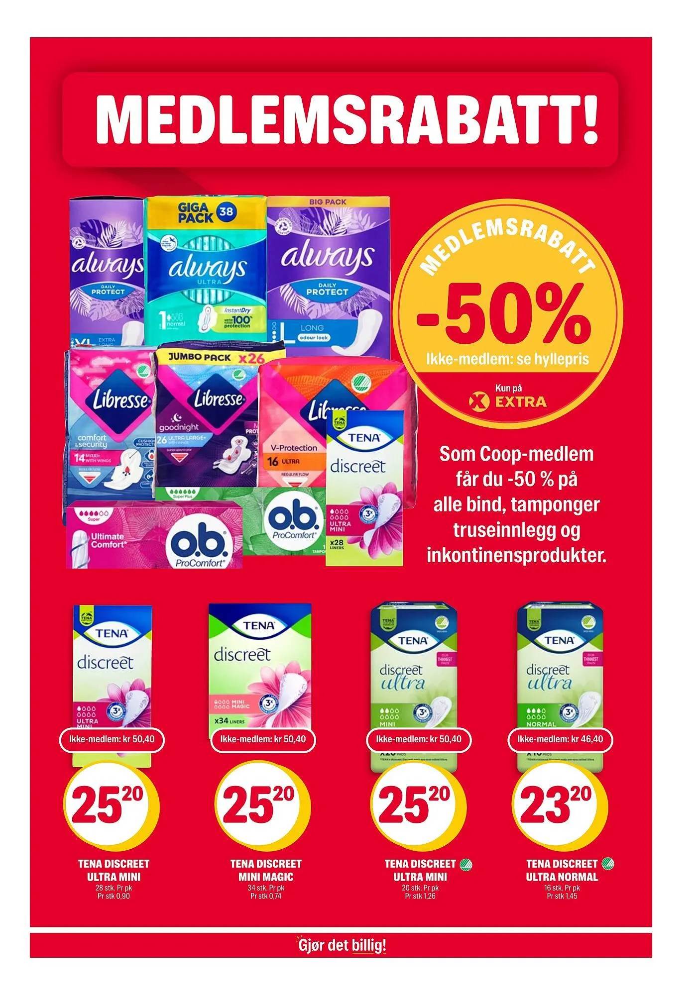 Coop Extra kundeavis fra 20. oktober til 26. oktober 2025 - kundeavisside 23
