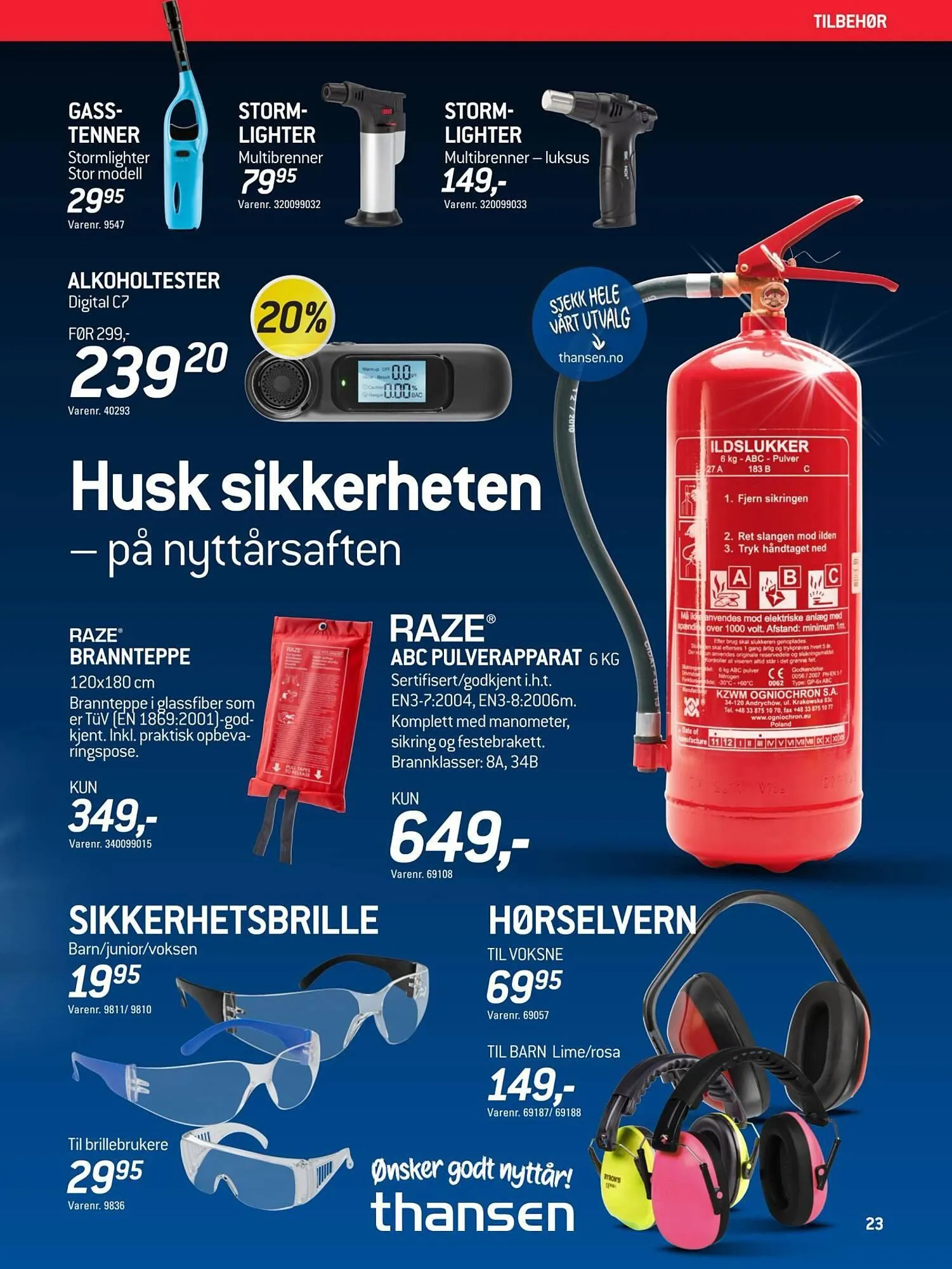 Thansen kundeavis fra 18. desember til 1. januar 2026 - kundeavisside 23