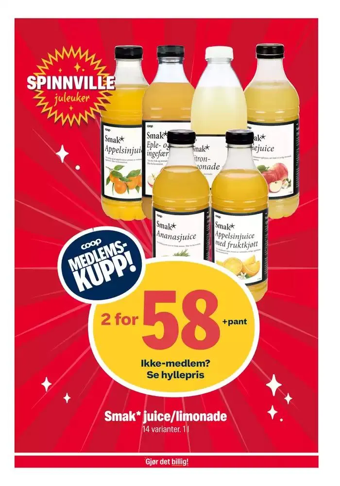 Stort utvalg av tilbud fra 2. desember til 8. desember 2024 - kundeavisside 27