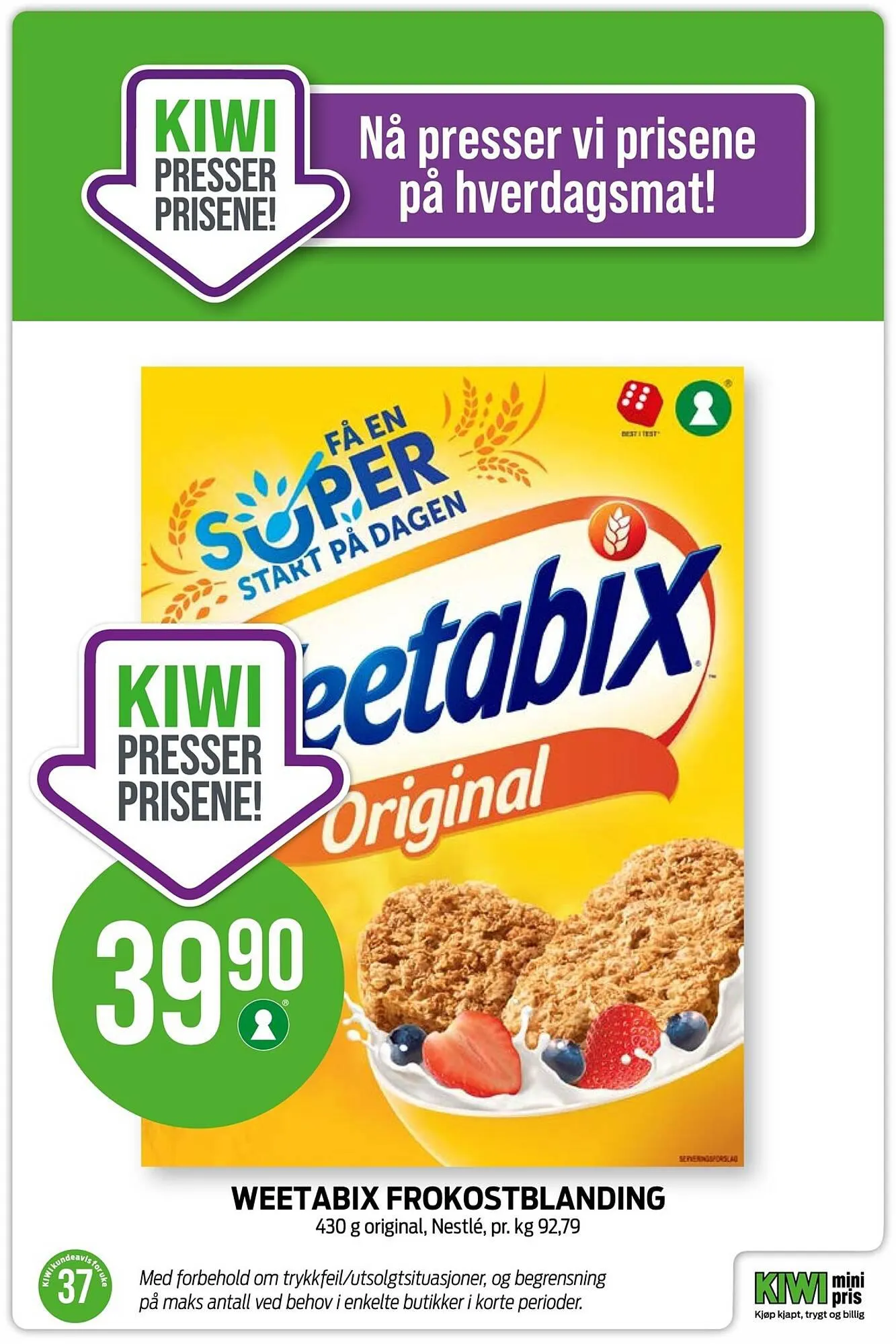 Kiwi Kundeavis fra 11. september til 16. september 2023 - kundeavisside 2