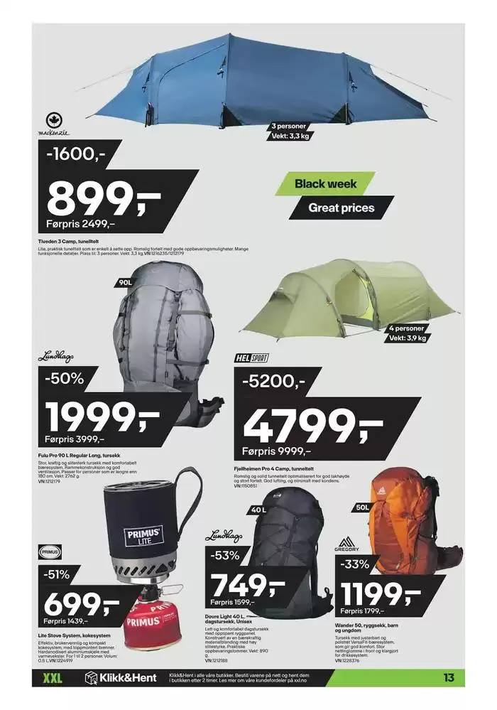XXL Sport Kundeavis fra 25. november til 9. desember 2024 - kundeavisside 4