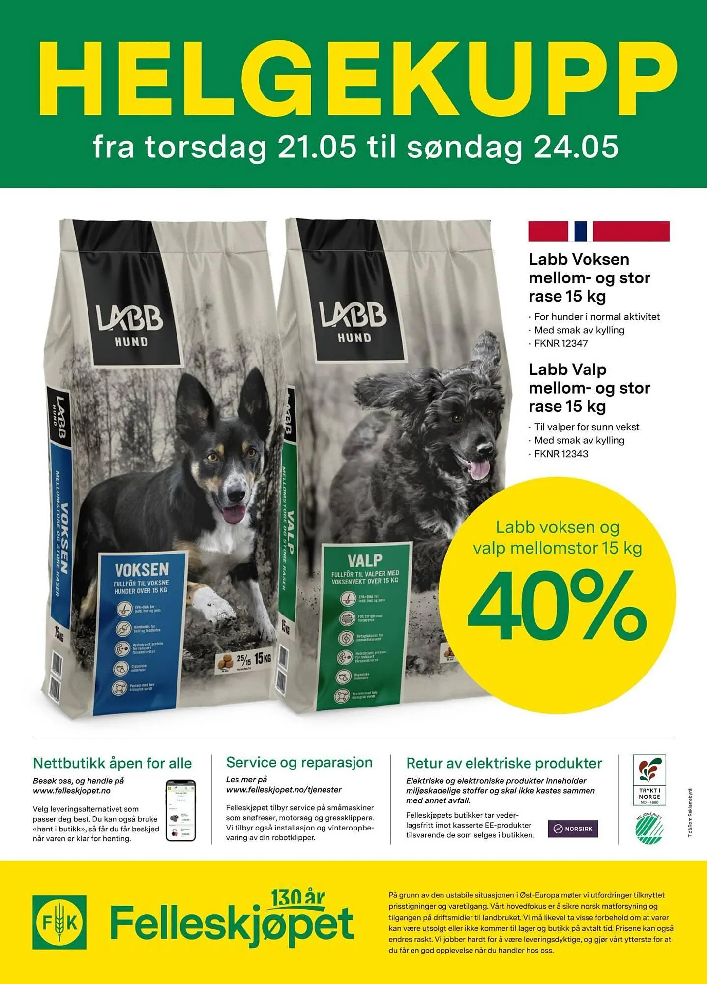 Felleskjøpet kundeavis fra 11. mai til 25. mai 2026 - kundeavisside 8