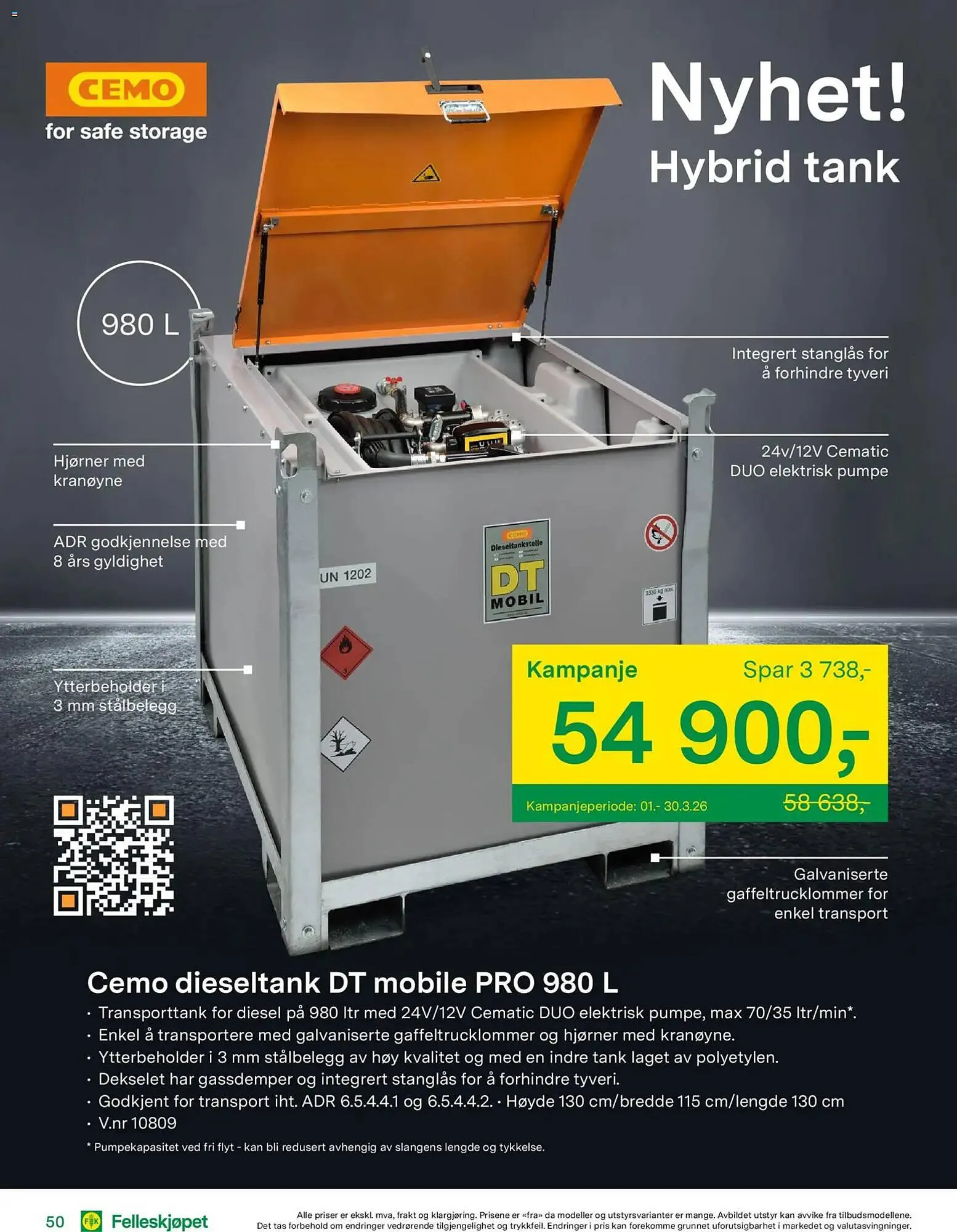 Felleskjøpet kundeavis fra 18. mars til 31. desember 2026 - kundeavisside 50