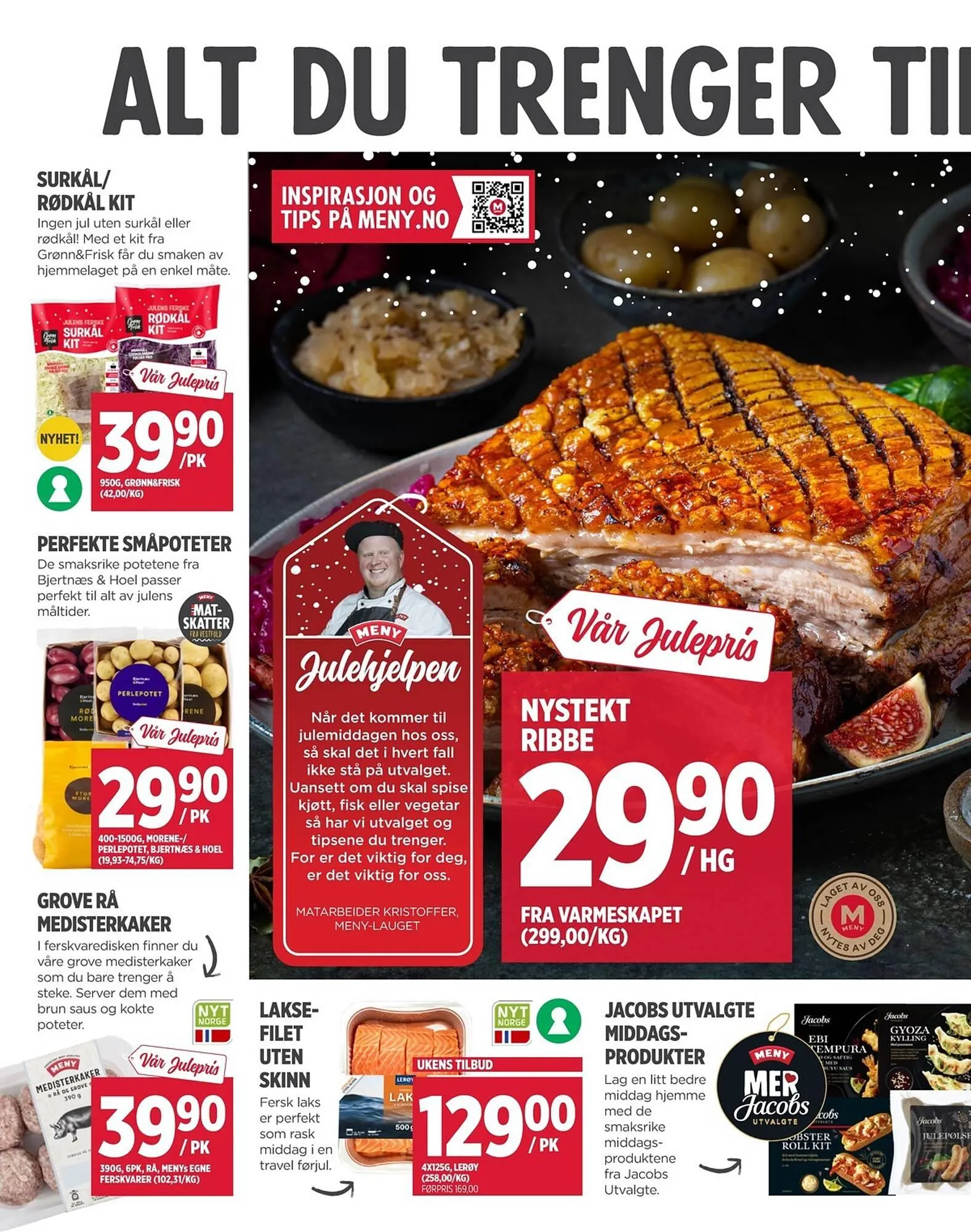 Meny kundeavis fra 7. desember til 13. desember 2025 - kundeavisside 4