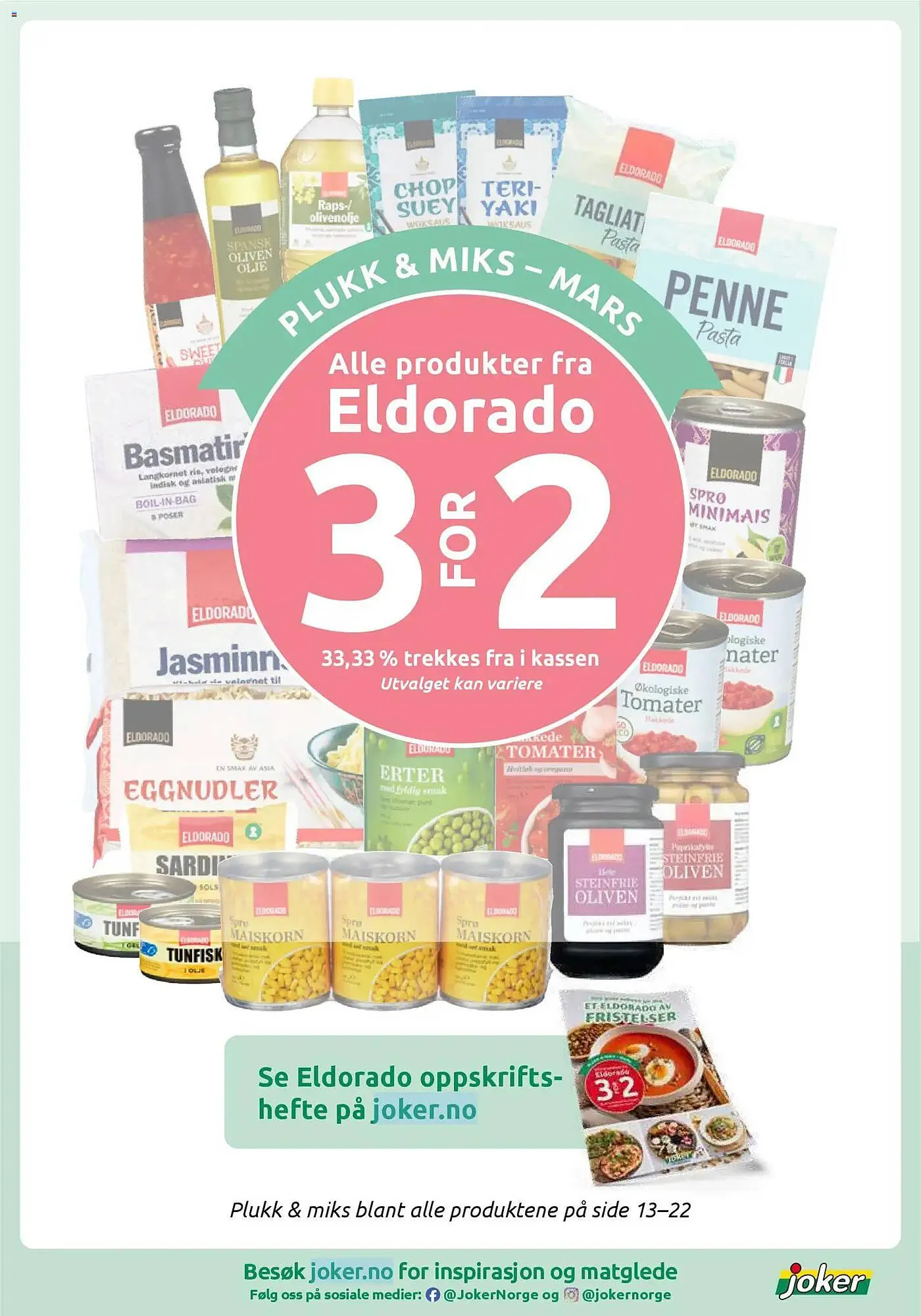 Joker kundeavis fra 17. mars til 21. mars 2026 - kundeavisside 17