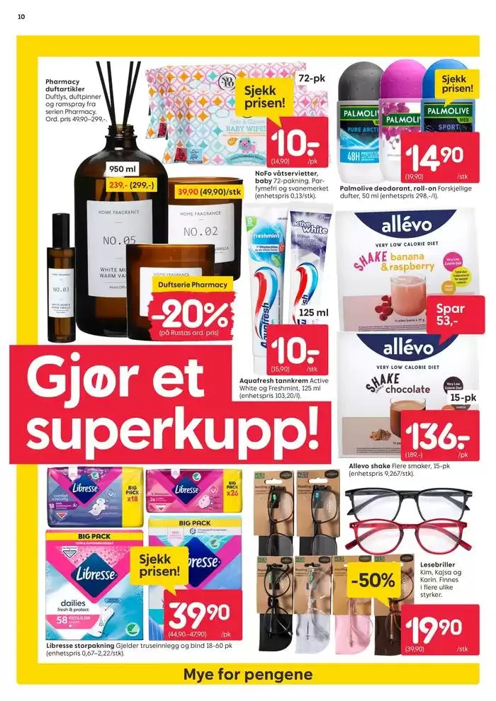 Rusta Kundeavis fra 30. desember til 13. januar 2025 - kundeavisside 10