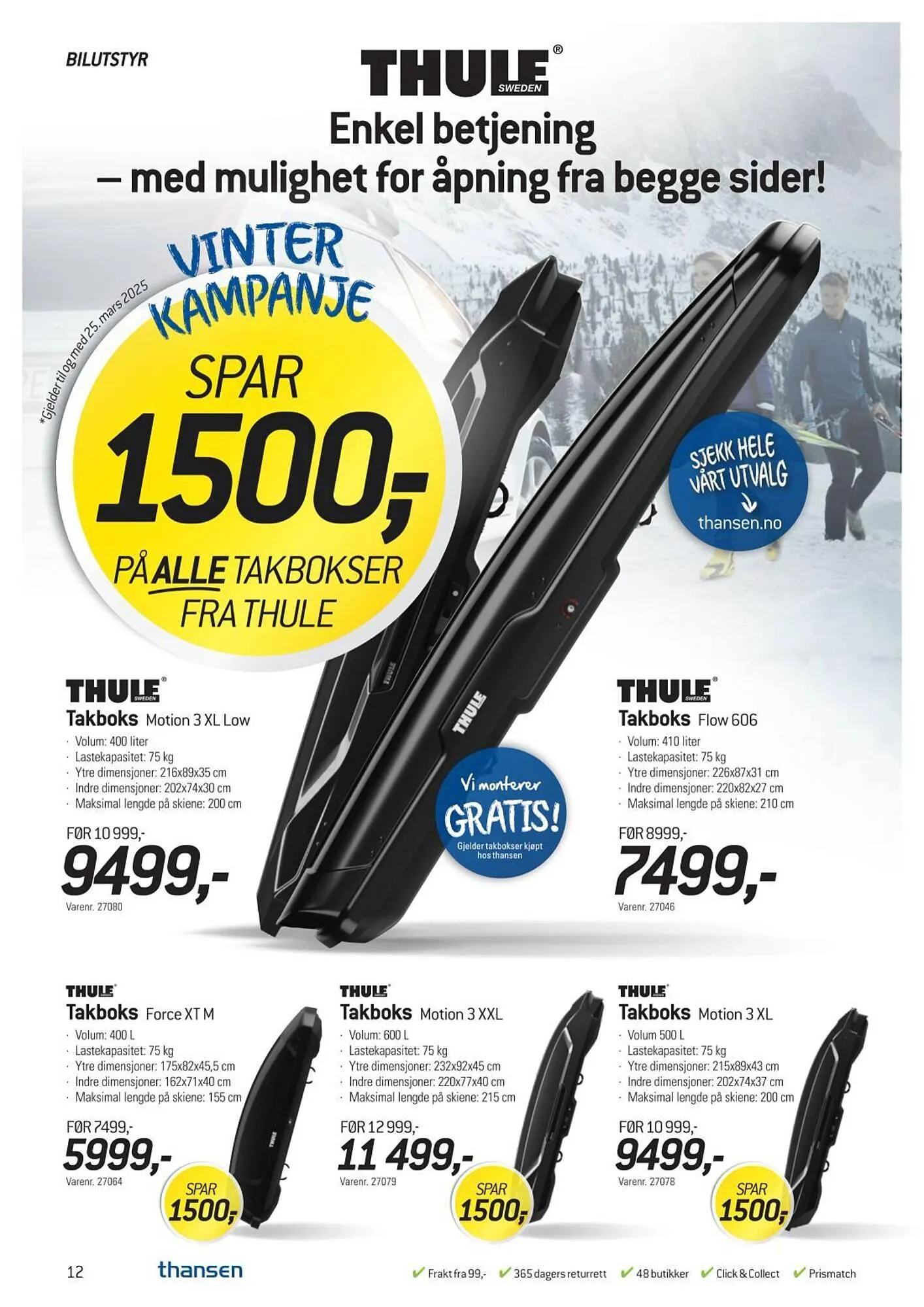 Thansen Kundeavis fra 26. februar til 25. mars 2025 - kundeavisside 12