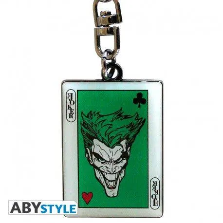 The Joker Card Keychain