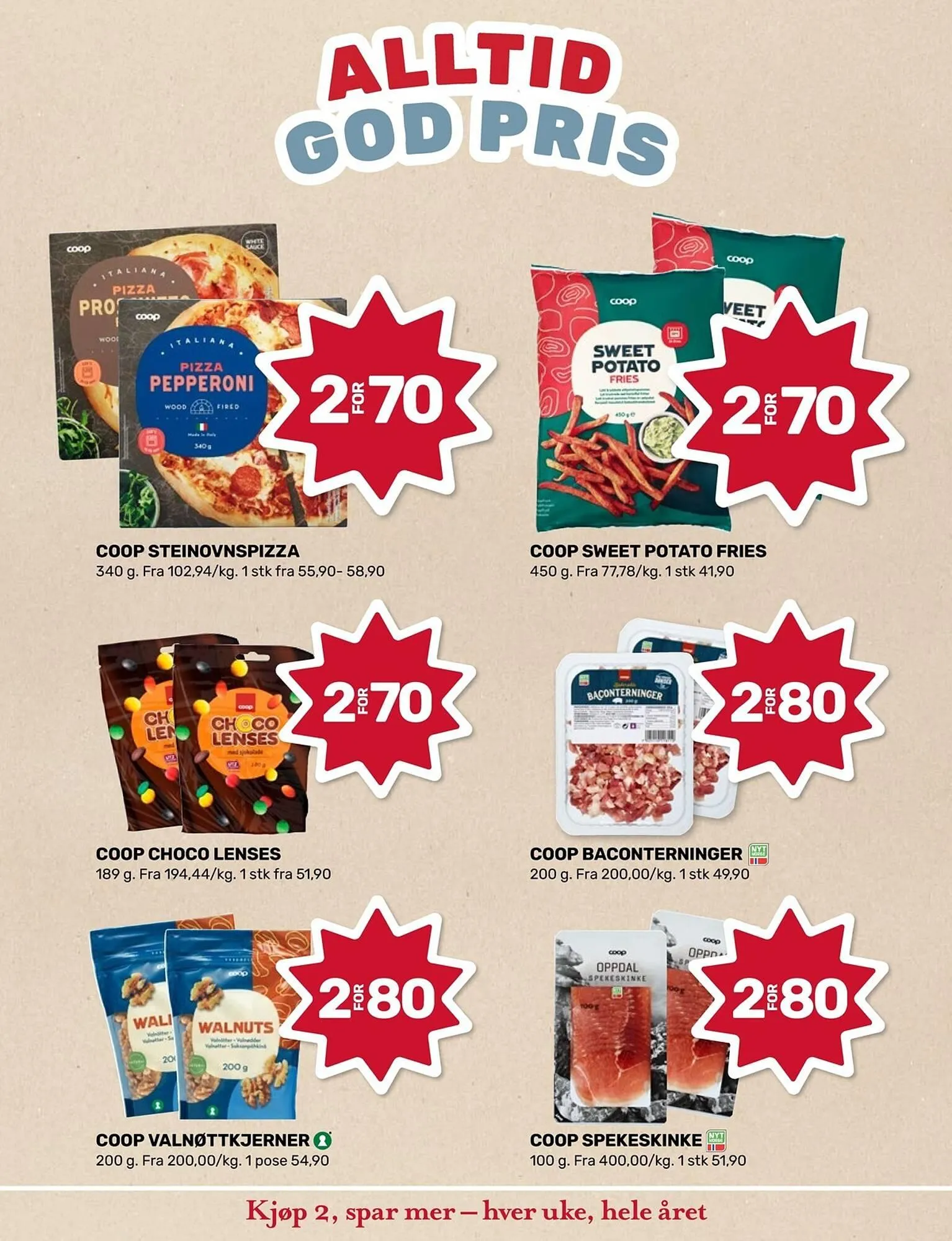 Coop Marked kundeavis fra 18. mai til 7. juni 2026 - kundeavisside 4